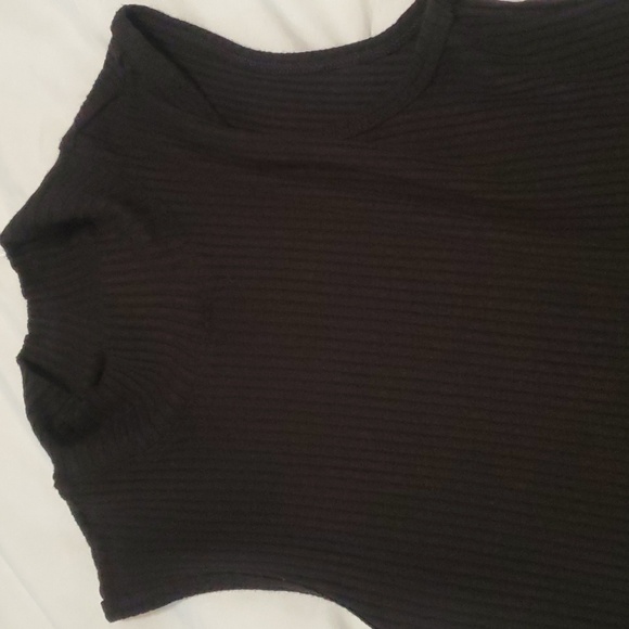 Rachel Zoe black mock tank turtleneck S - Picture 6 of 11